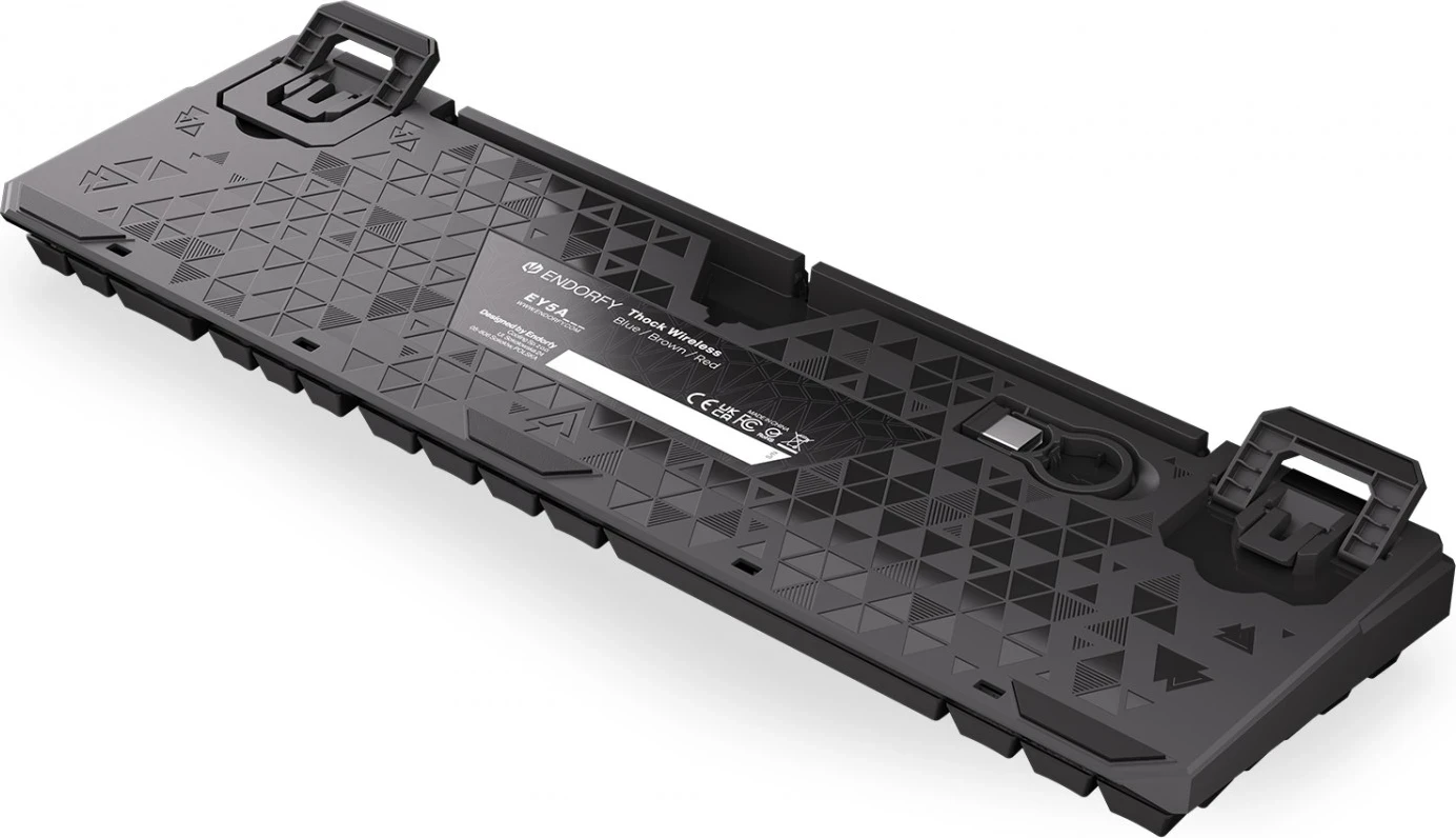 Tipkovnica Endorfy Thock, Wi‑Fi, črna