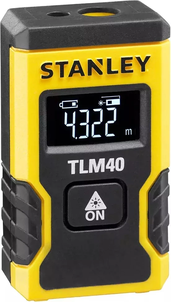 Merilec razdalje 12 m, Stanley TLM40 STHT77666-0, rumen