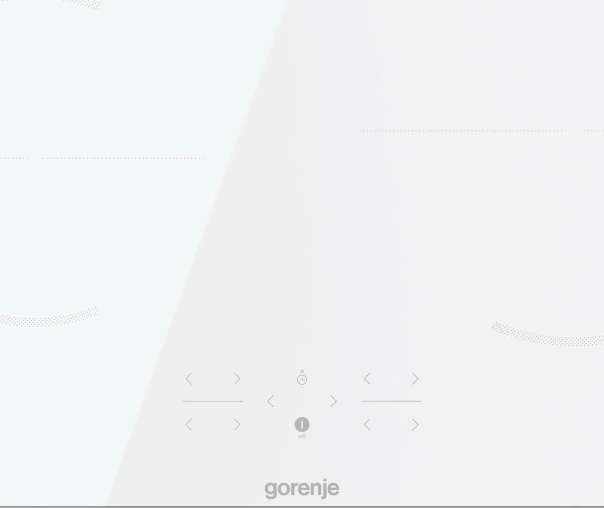 Plošča za indukcijo Gorenje GI6401WSC, 4 kuhališča, bela
