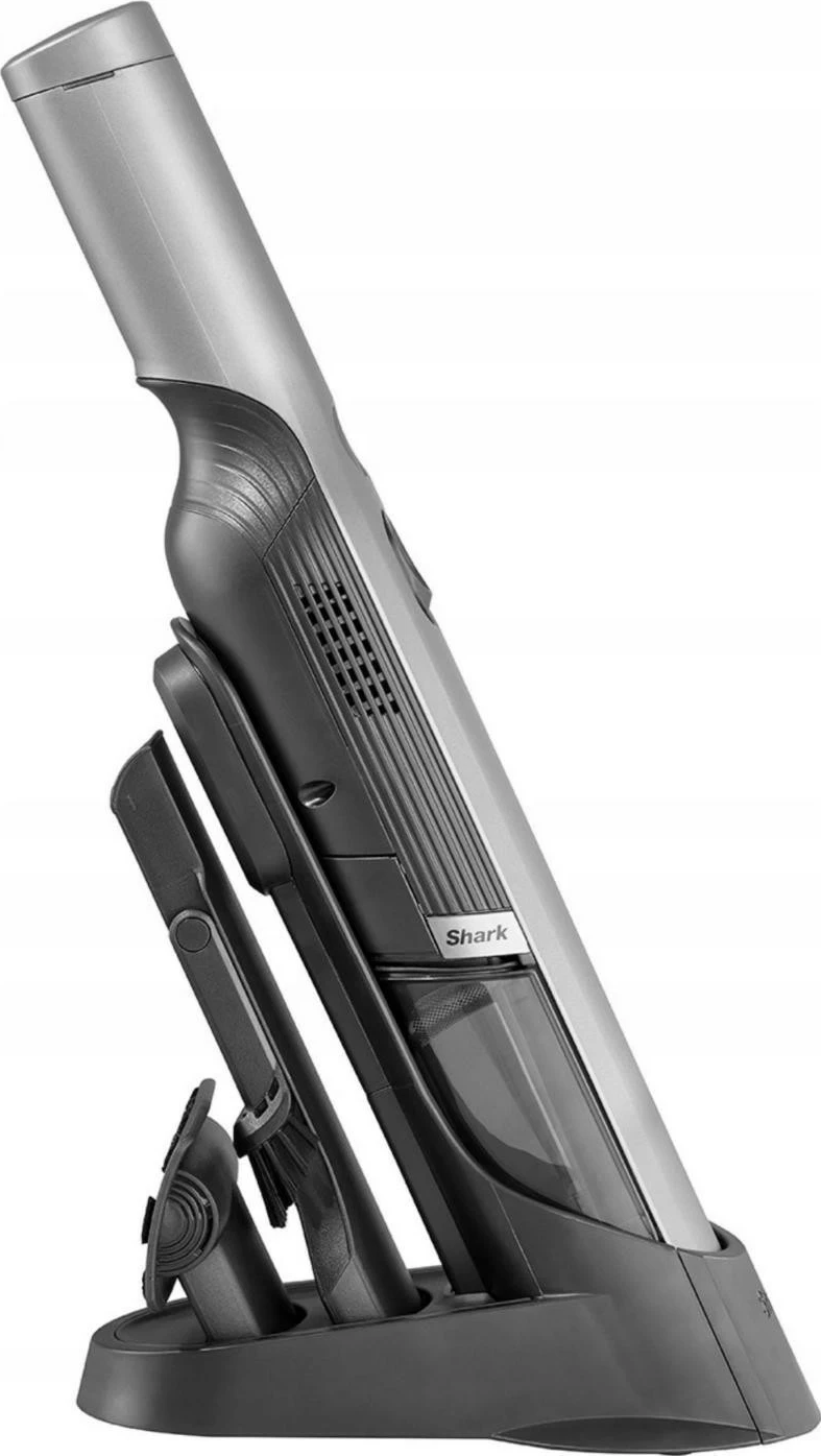 Ročni sesalnik brez vrečke in kabla Shark WV200EU, srebrn