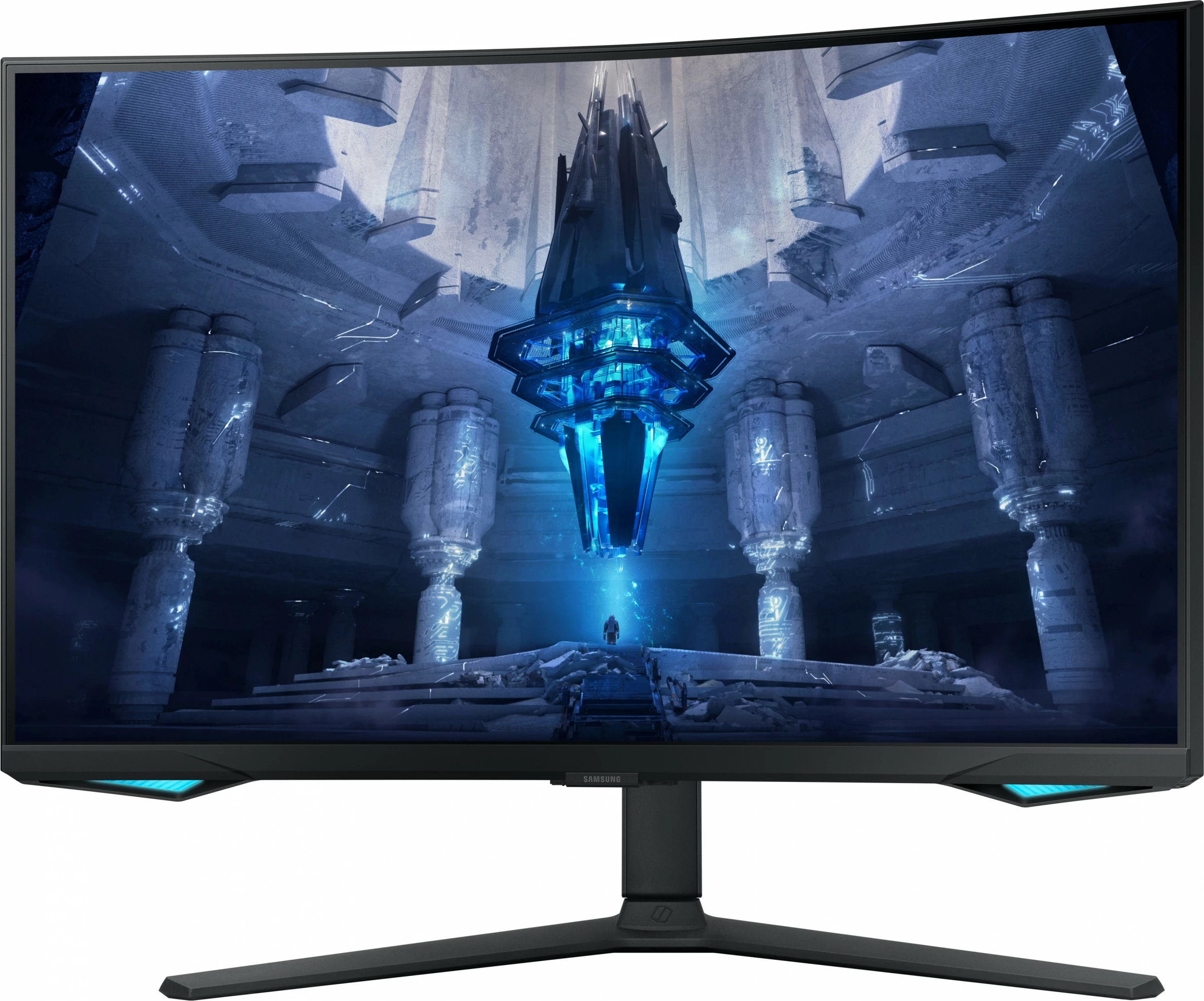 32" 4K Ultra HD LED monitor, 1 ms, črn Samsung G75NB