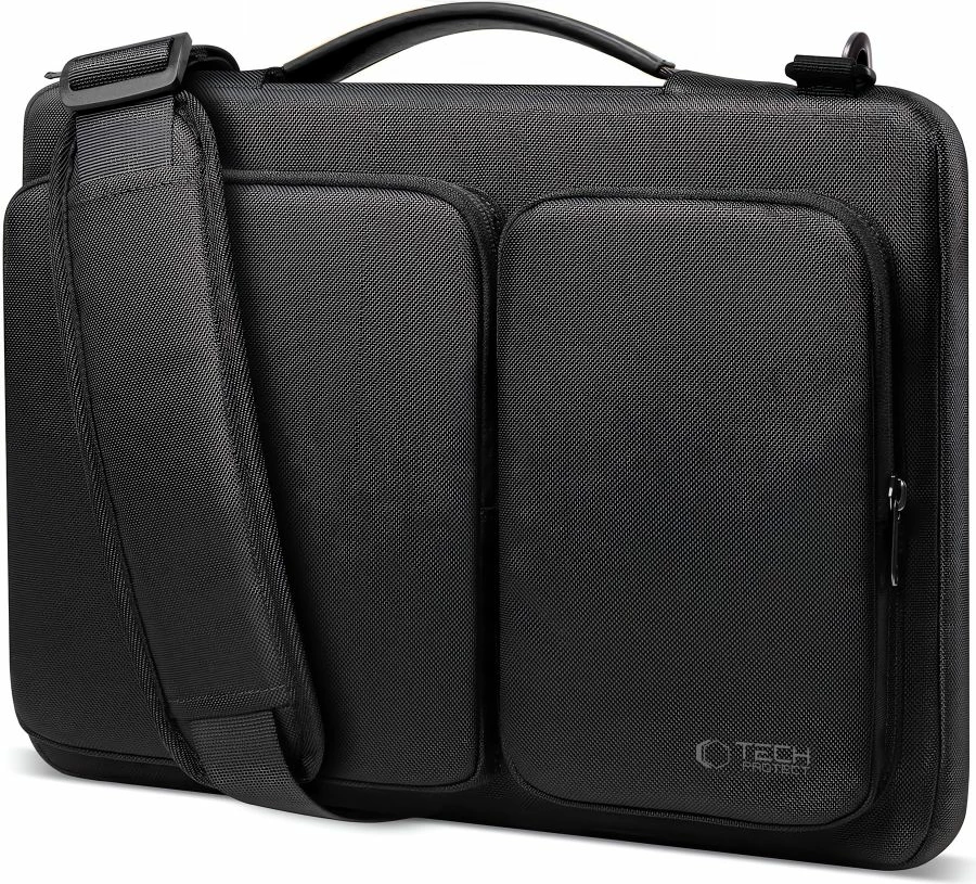 Torba za prenosnik Tech-Protect Defender Bag 15–16, črna