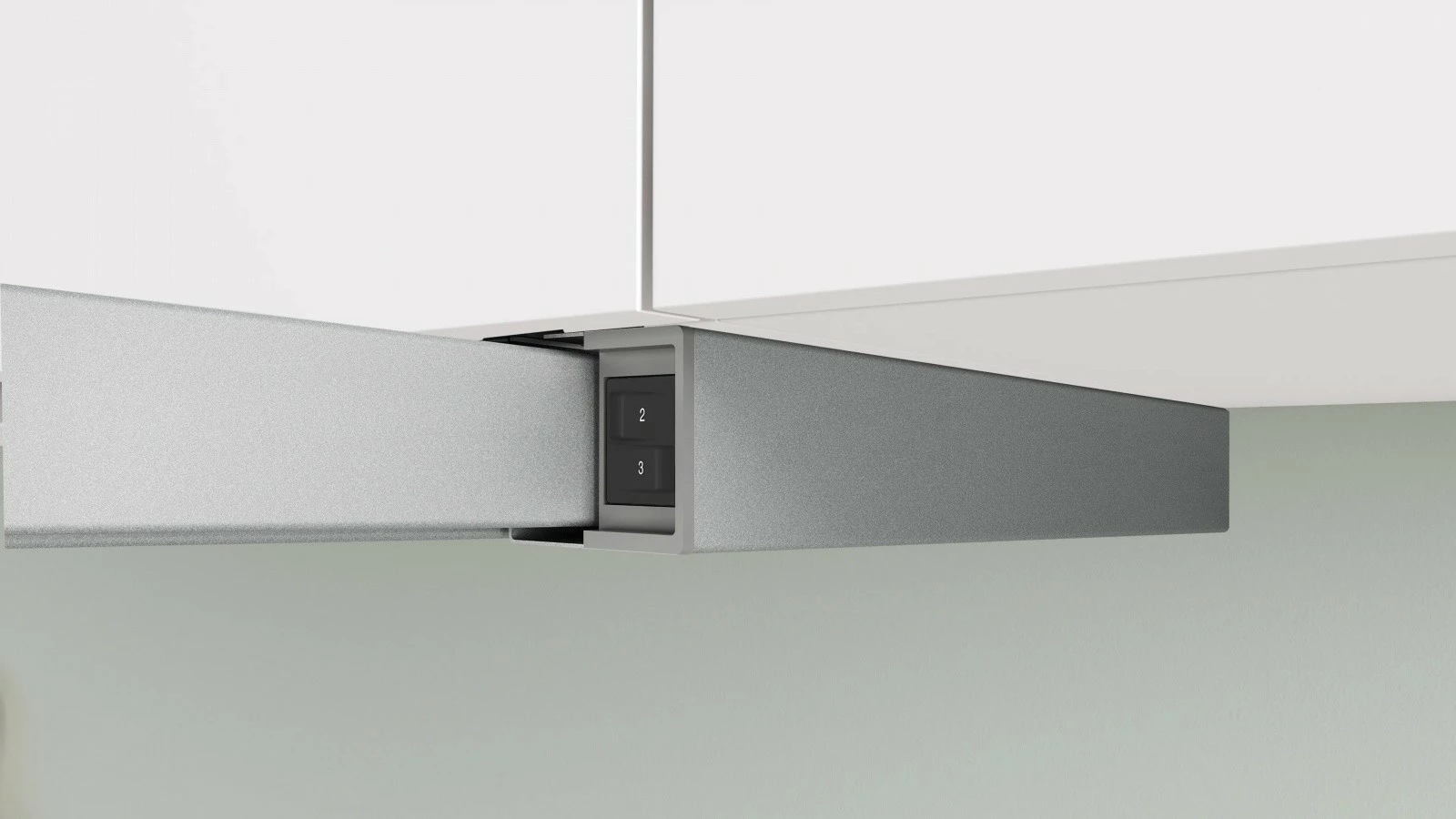 Kuhinjska napa, Bosch DFM064W54, teleskopska, srebrno metalik