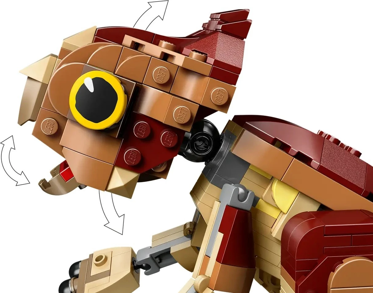 Model majhnega dinozavra Dolores Aquilops, LEGO Jurassic World 76970