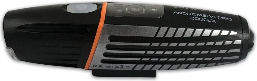 Kolesarska luč Andromeda Pro 2000 LX, Esperanza, LED, 2200 mAh, črna