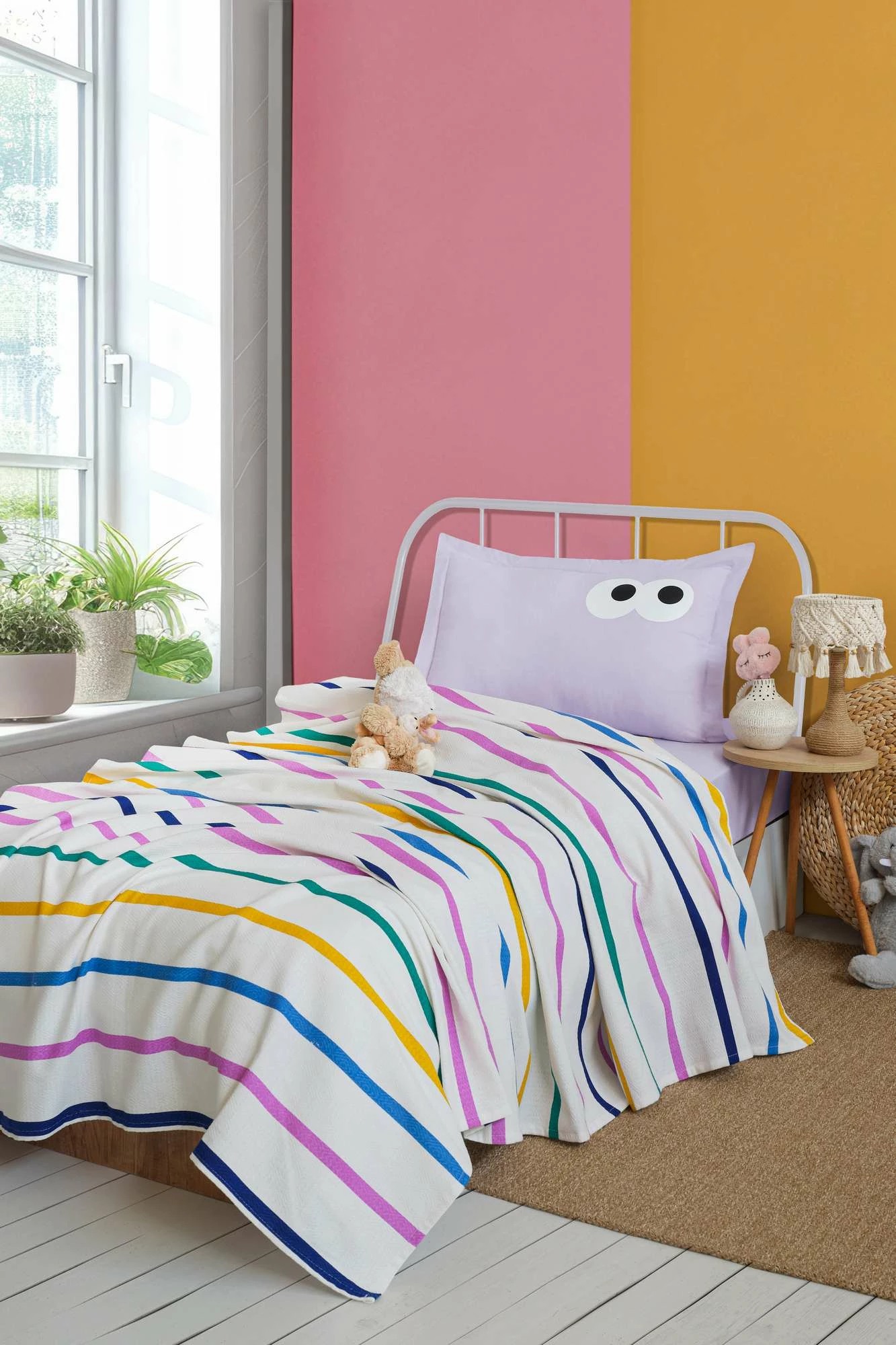 Pike komplet za eno osebo Funny, vijoličen