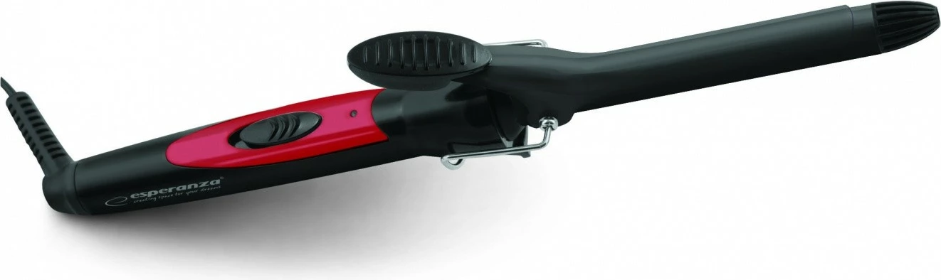 Keramični likalnik za kodre Esperanza CHARLISE EBL003, 16 mm, črno/roza
