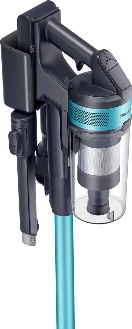 Brezvrečn sesalnik, akumulatorski Samsung VS15A6031R1, 0.8 L, 410 W, črno-zelen