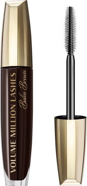 Maskara za ženske, L'Oreal Paris Volume Million Lashes Balm Brown, rjava, 8.7 ml