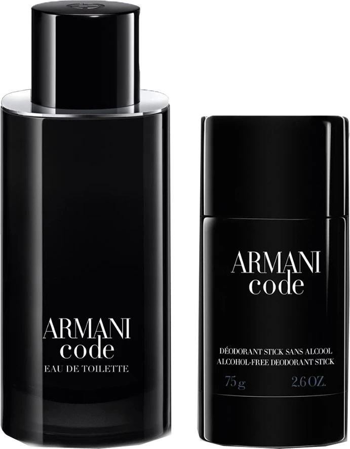 Set parfumov, Eau de Toilette 125 ml in deodorant stick 75 g, Giorgio Armani Code za moške