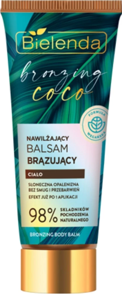 Balsam za telo z učvrstilnim samoporjavitvenim učinkom Bielenda Bronzing Coco za ženske, 200 ml