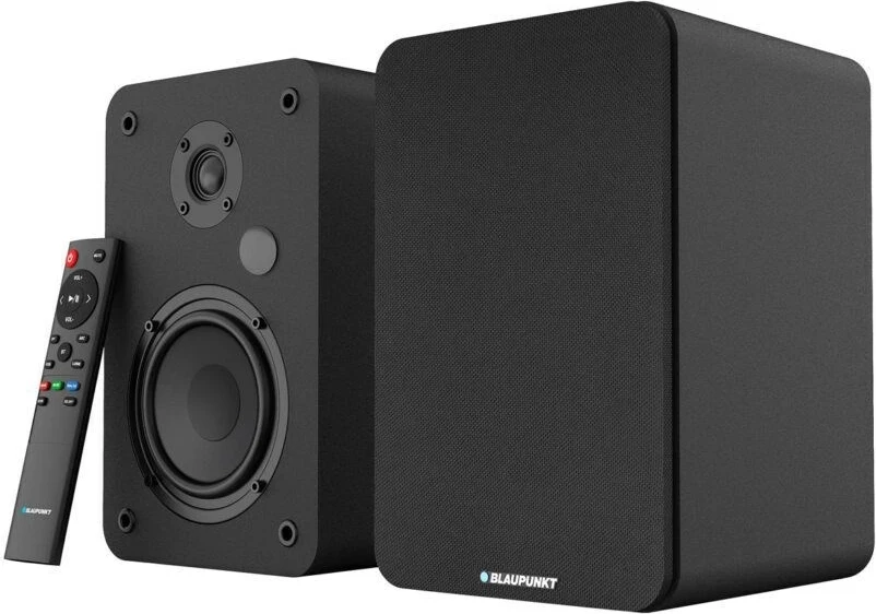 Aktivni zvočnik Blaupunkt BS50BK, z daljinskim upravljalnikom, črn