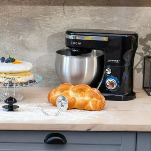 Planetarni mešalnik MPM MRK-21, 5L, 1600W, črno/srebrn