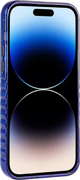 Ovitek Audi IML Big Logo MagSafe za iPhone 14 Pro Max, moder
