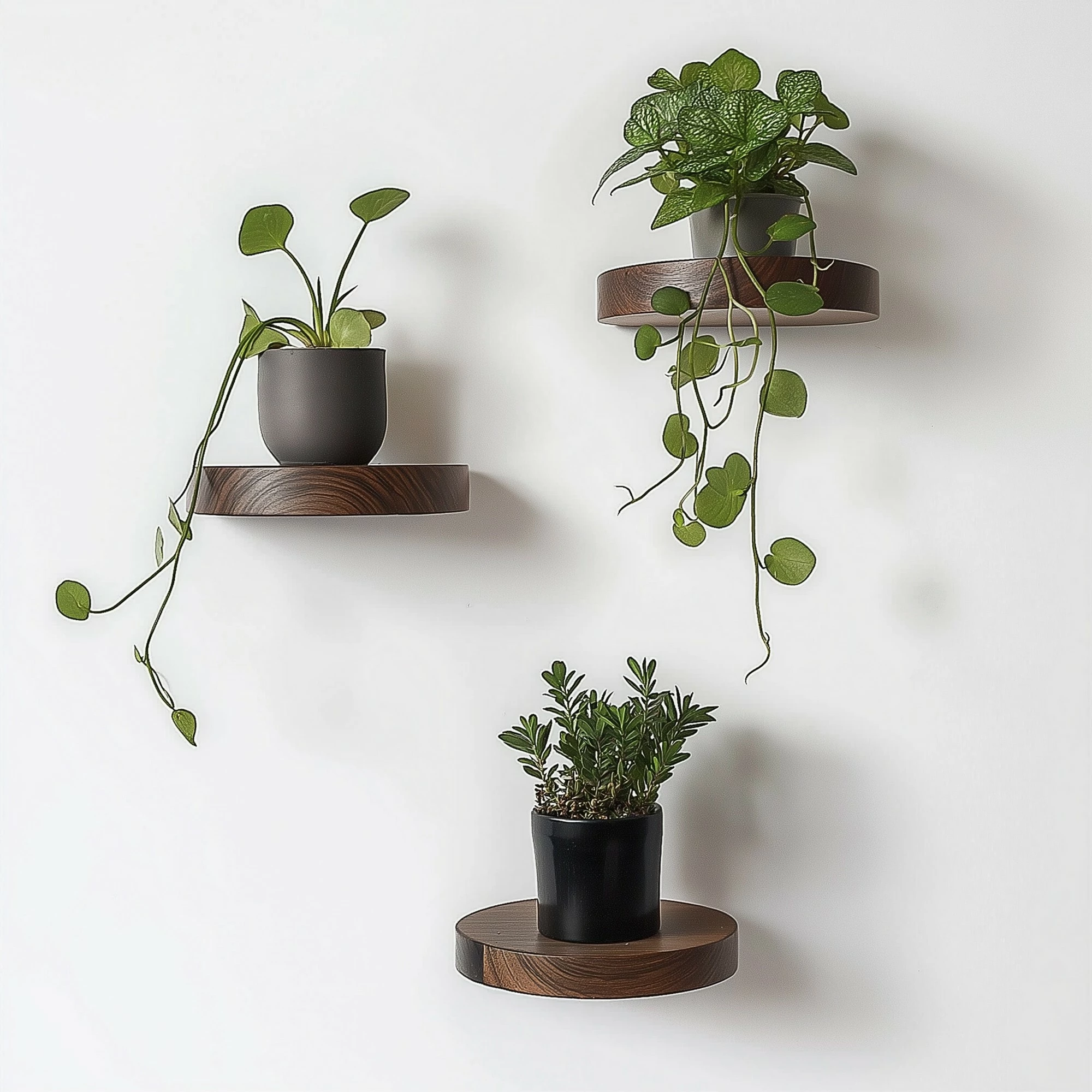 Set dekorativnih lesenih polic, Hanah Home, Raf283