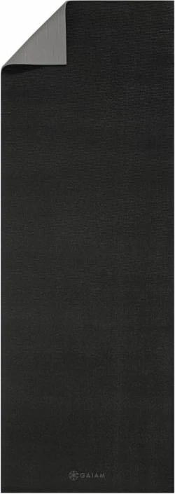 Joga podloga, GAIAM, za moške in ženske, črna
