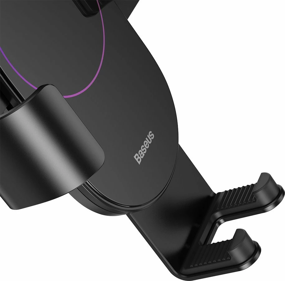 Teleskopski gravitacijski nosilec za steklo ali armaturno ploščo, Baseus SUYL-JY01, črn