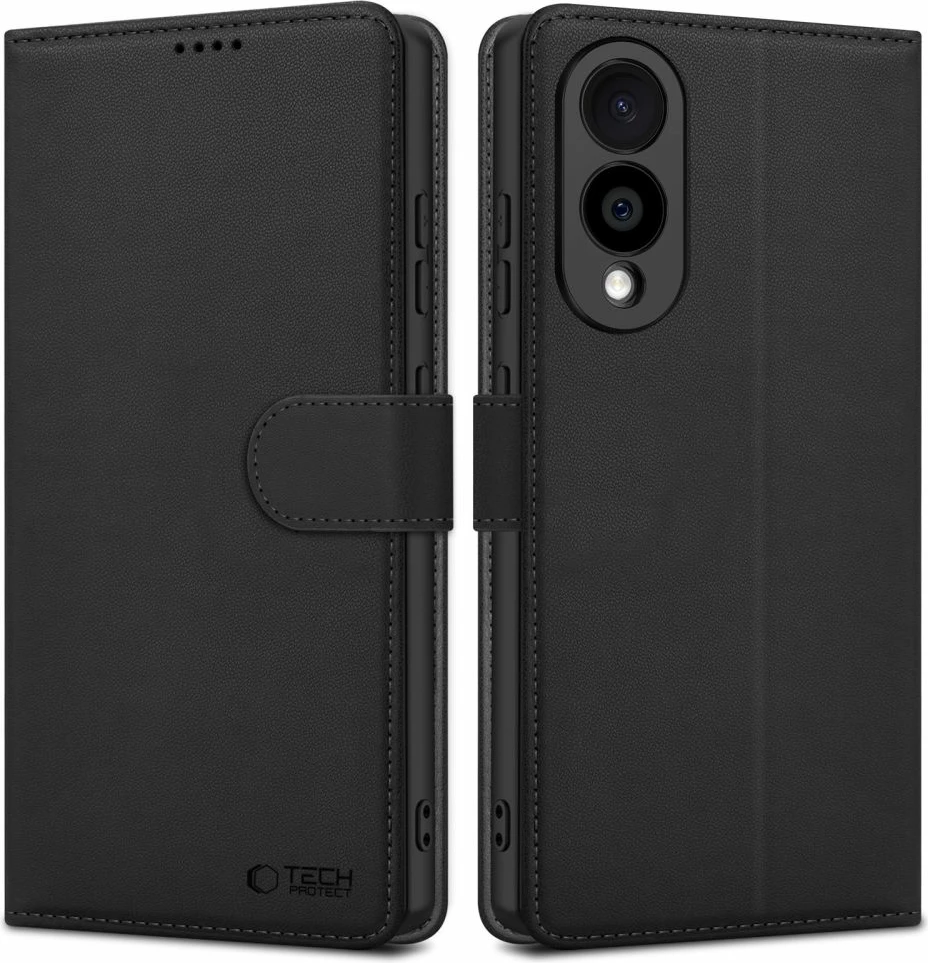 Zaščitna denarnica za Samsung Galaxy S25 Edge, Tech-Protect, črna