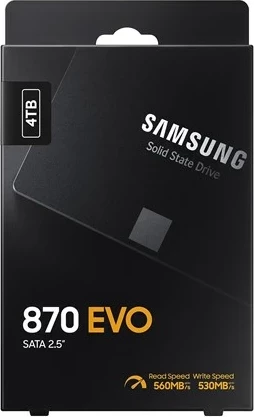 SSD 4 TB, 2,5", SATA III, črn Samsung 870 EVO