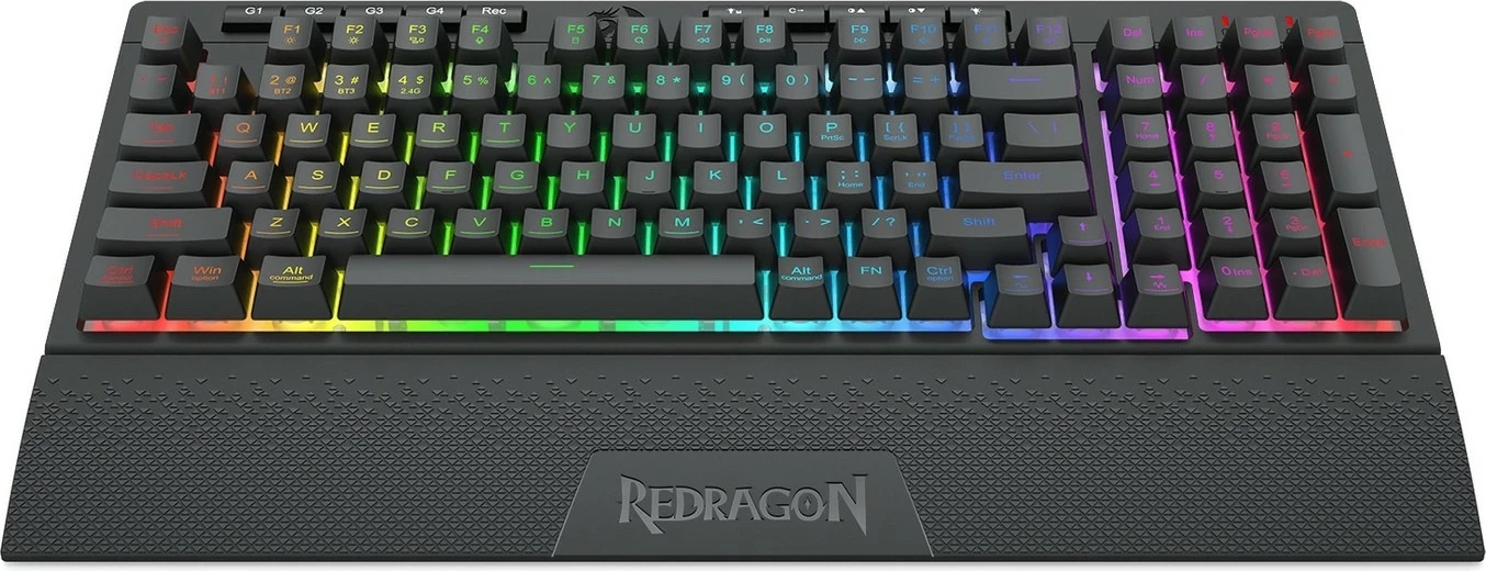 Gaming tipkovnica RGB, brezžična/žična, črna Redragon Shiva 98 Pro K515-Pro