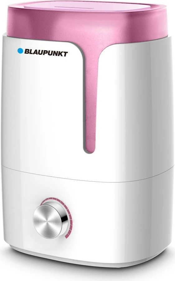Vlažilnik zraka Blaupunkt AHS301, 3,5 L, ionizacija, aromaterapija, bel/roza