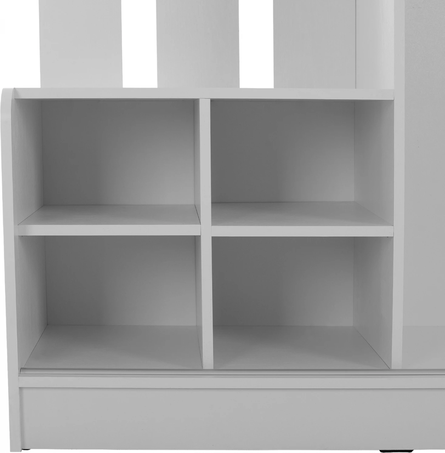 Pohištvo za vhod s premično omaro in ogledalom DULCE belo FH2424.03 118x45x210 cm