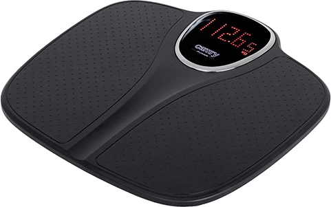 Kopalniška tehtnica Adler CR 8171, 180 kg, LED zaslon, način tehtanja dojenčka, 29,5x33,5 cm, črna