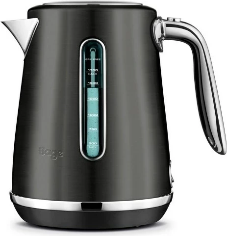 Električni kotliček Soft Top Luxe 1,7 L 2400 W, črn - Sage