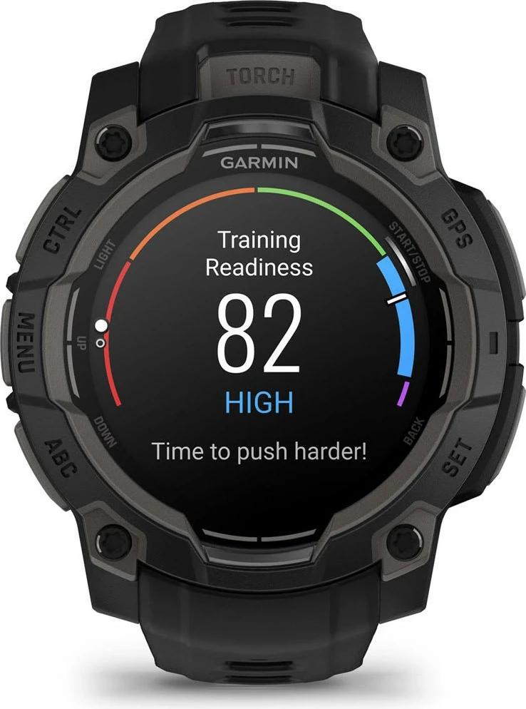 Pameten zaslon AMOLED, 4 GB, GPS, črn Garmin Instinct 3