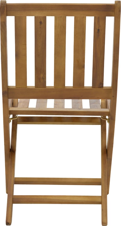 Klop za vrt iz akacije, zložen Elijie, naravna barva, 45x62x90cm