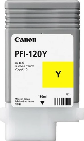 Rumena kaseta z barvo Canon PFI-120Y, 130 ml
