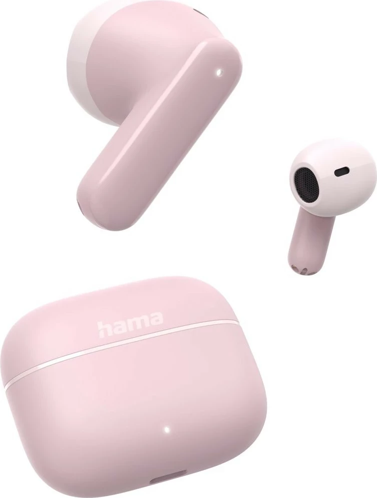 Brezžične slušalke Hama True Wireless Freedom Light II, Bluetooth 5.3, roza