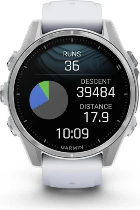 Pametna športna ura Garmin Fenix 8, 43 mm, AMOLED, 32 GB, GPS, srebrna Pametna športna ura Garmin Fenix 8, 43 mm, AMOLED, 32 GB, GPS, srebrna