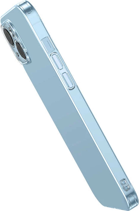 Prozoren zaščitni ovitek in kaljeno steklo Corning za iPhone 14 Plus, set