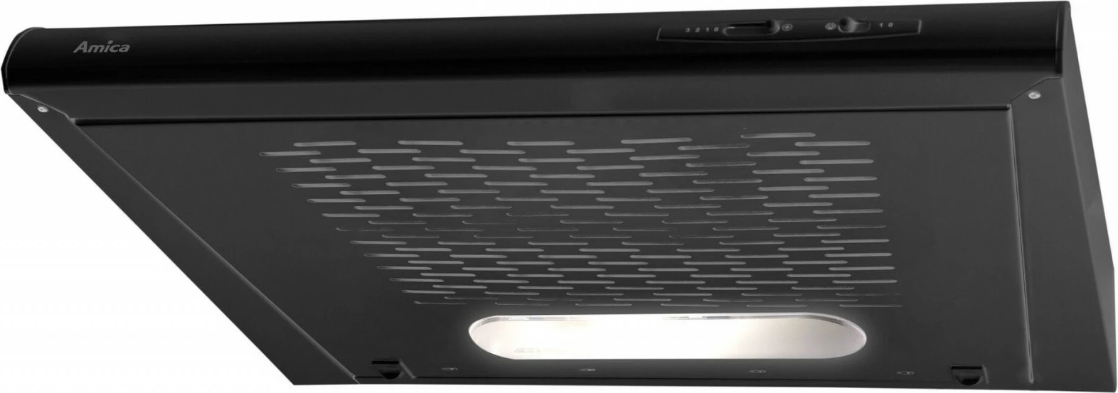 Integriran kuhinjski odtok Amica OSC6212B, 60 cm, črn