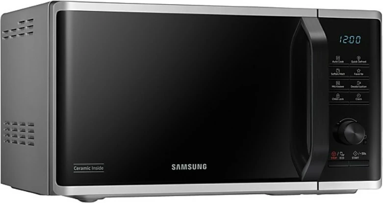 Mikrovalovna pečica, Samsung MS23K3515AS/E2, 23 L, črno/srebrna