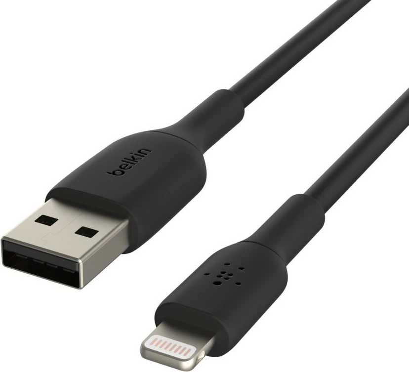 Kabel Lightning v USB-A, 1 m, črn – Belkin CAA001BT1MBK