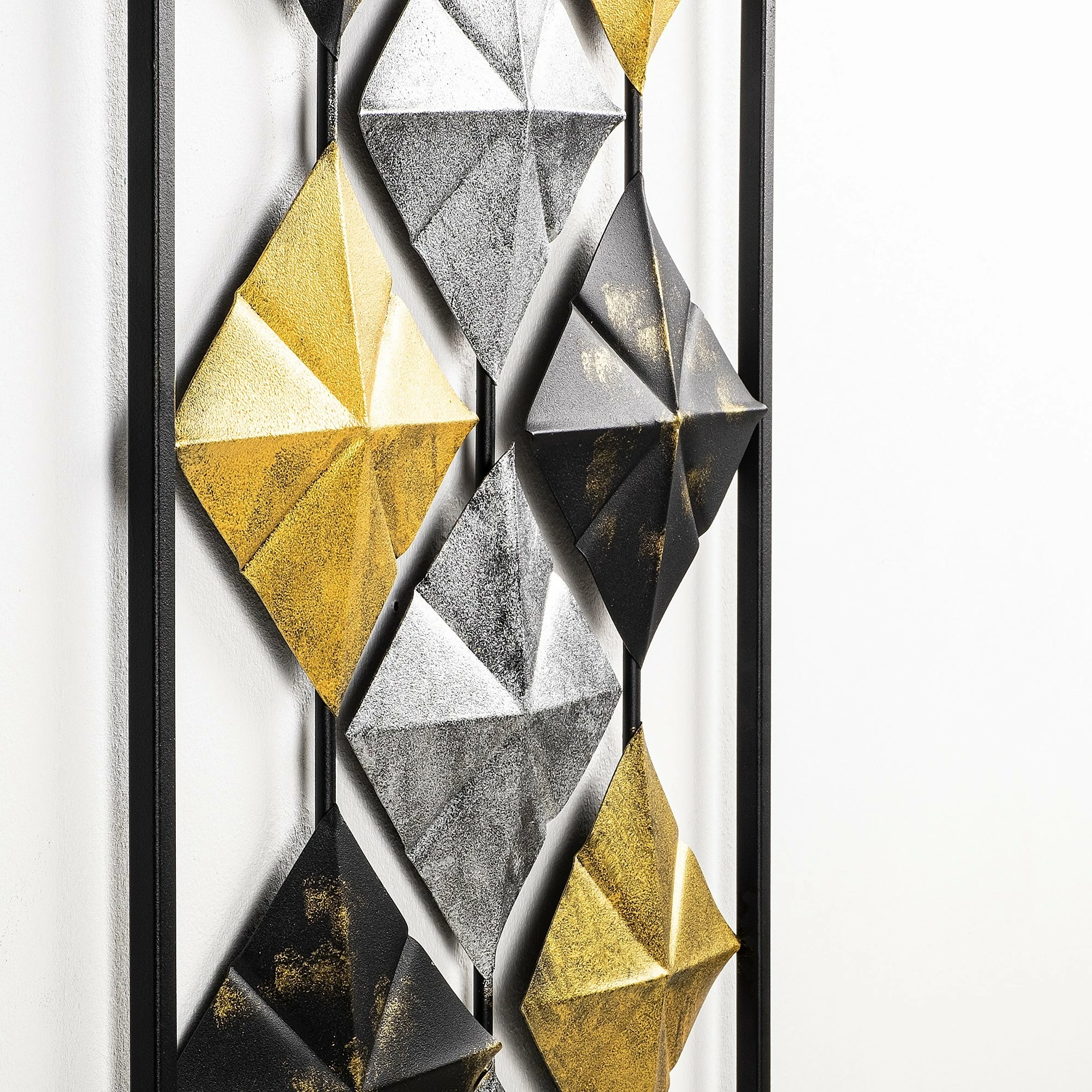 Kovinski stenski okrasek Wallity Tesoro, večbarven, 38 x 95 cm