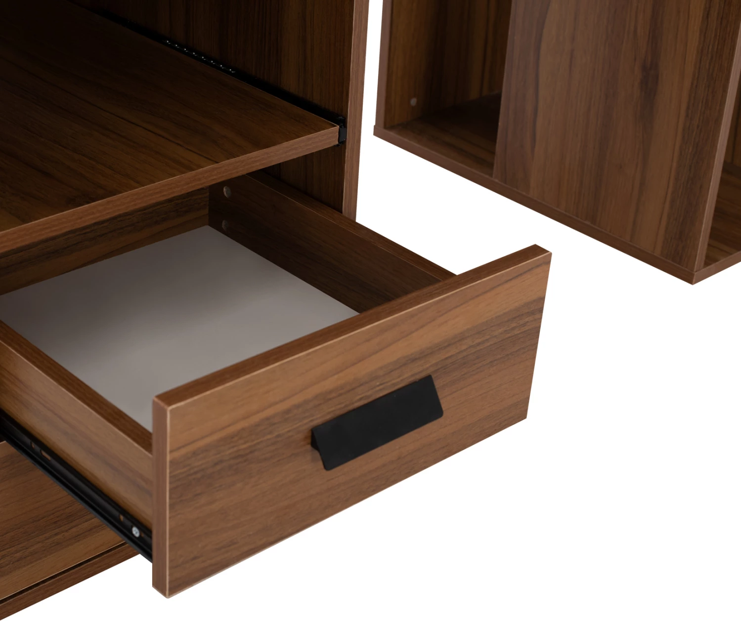 Pisarniška miza iz melamina STATUS FH2026.03 oreh 120Χ55Χ76 cm