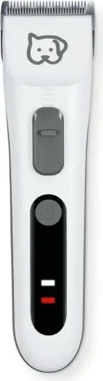 Strižnik za pse in mačke Beurer PP110, nastavitev 0,6–25 mm, rezilo iz nerjavečega jekla, Li-ion baterija 4 ure, za uporabo z ali brez kabla, komplet 9-delni, belo/siv