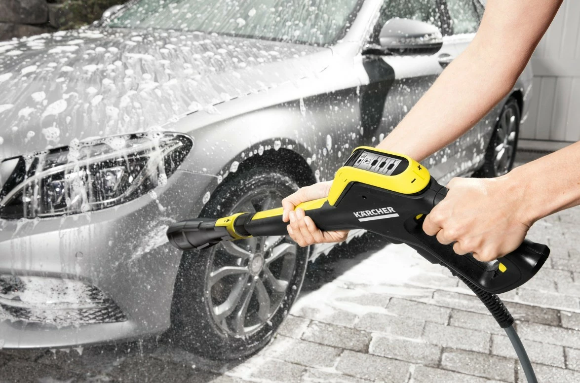 Visokotlačni čistilec, Karcher K5 Smart Control Flex 1.324-730.0, črno/rumen