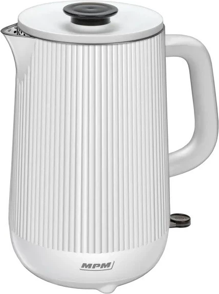 Električni ibrik, 1,5 L, 1800 W, bel — MPM MCZ-115