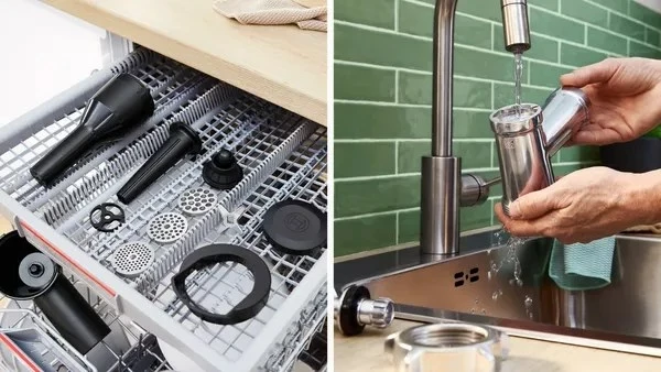 Električni mlinček za meso Bosch Serie 6 MFWS650B, 500 W, črno/srebrn