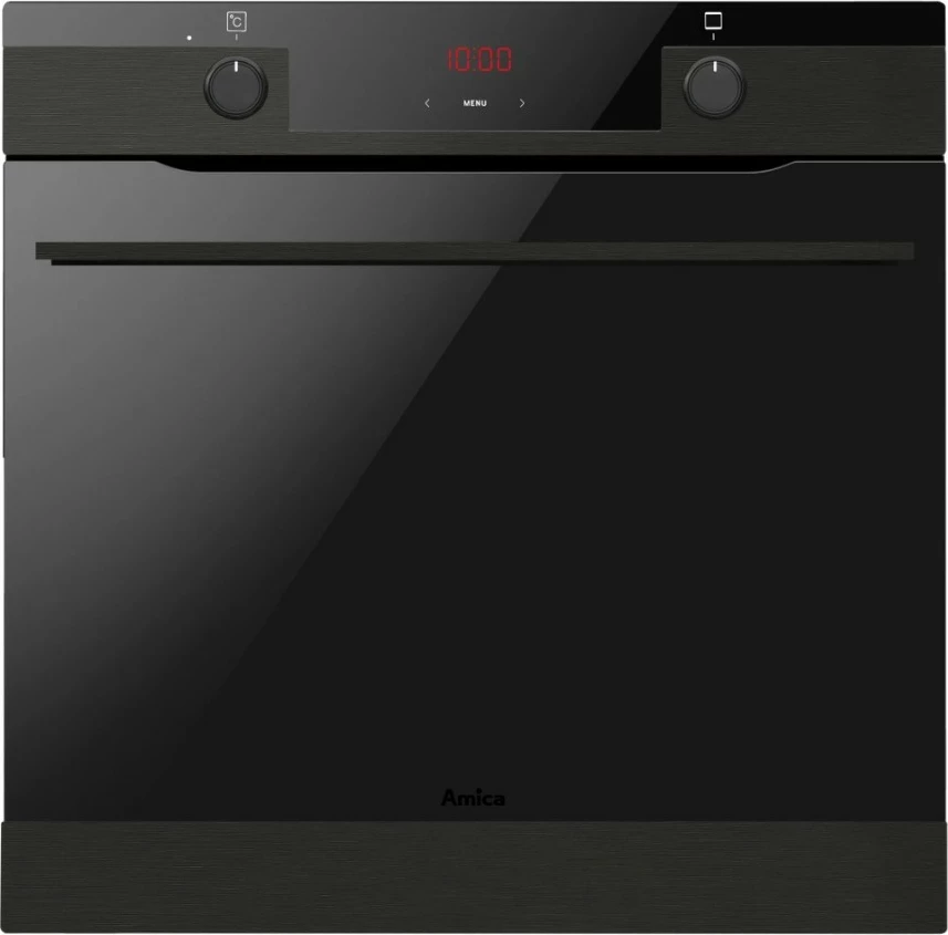 Pečica za pice s paro Amica TED37739ArBA+V, 77 L, črna