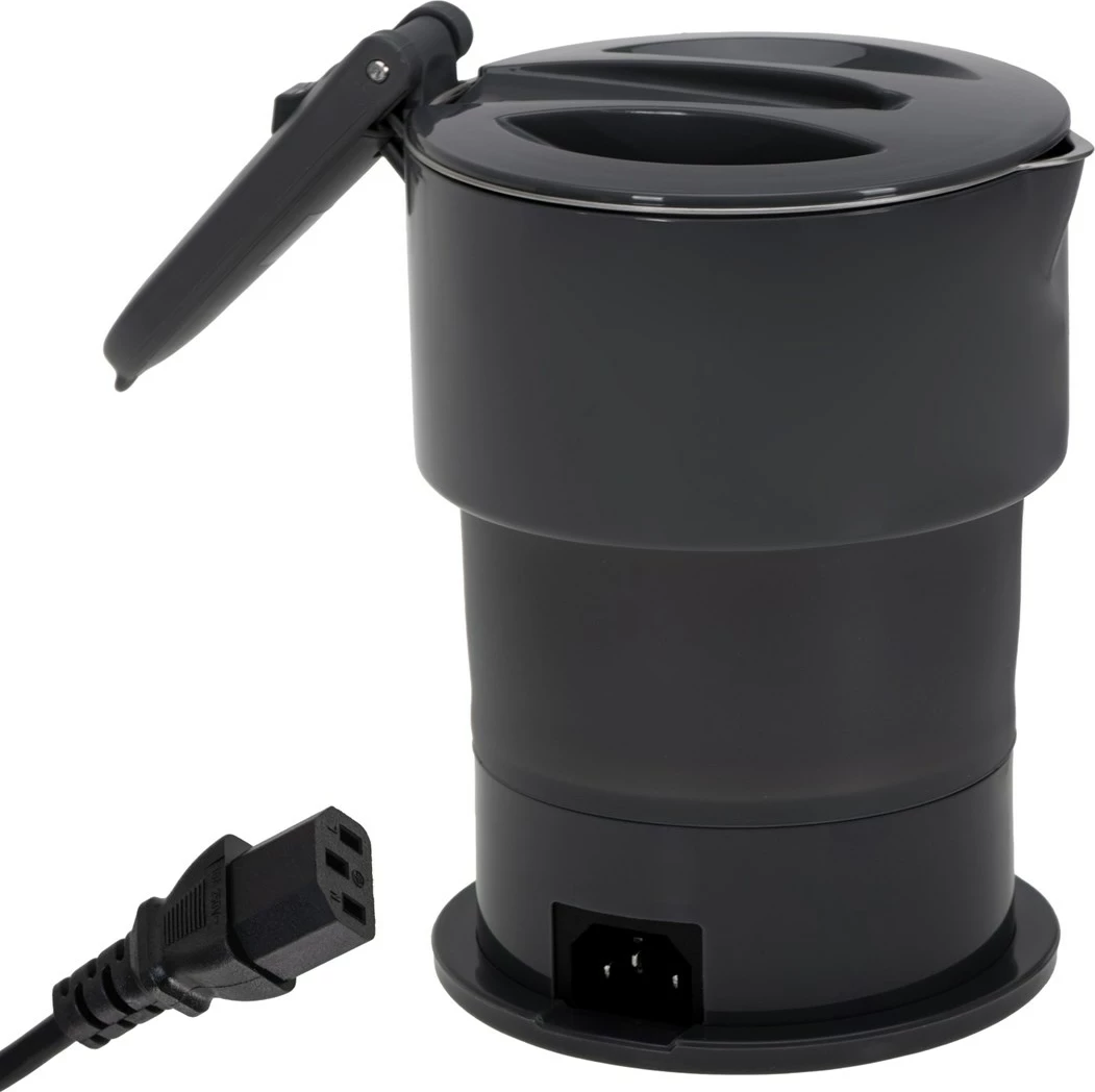 Električni grelnik vode Adler AD 1377g, silikonski, 0,6 L, siv