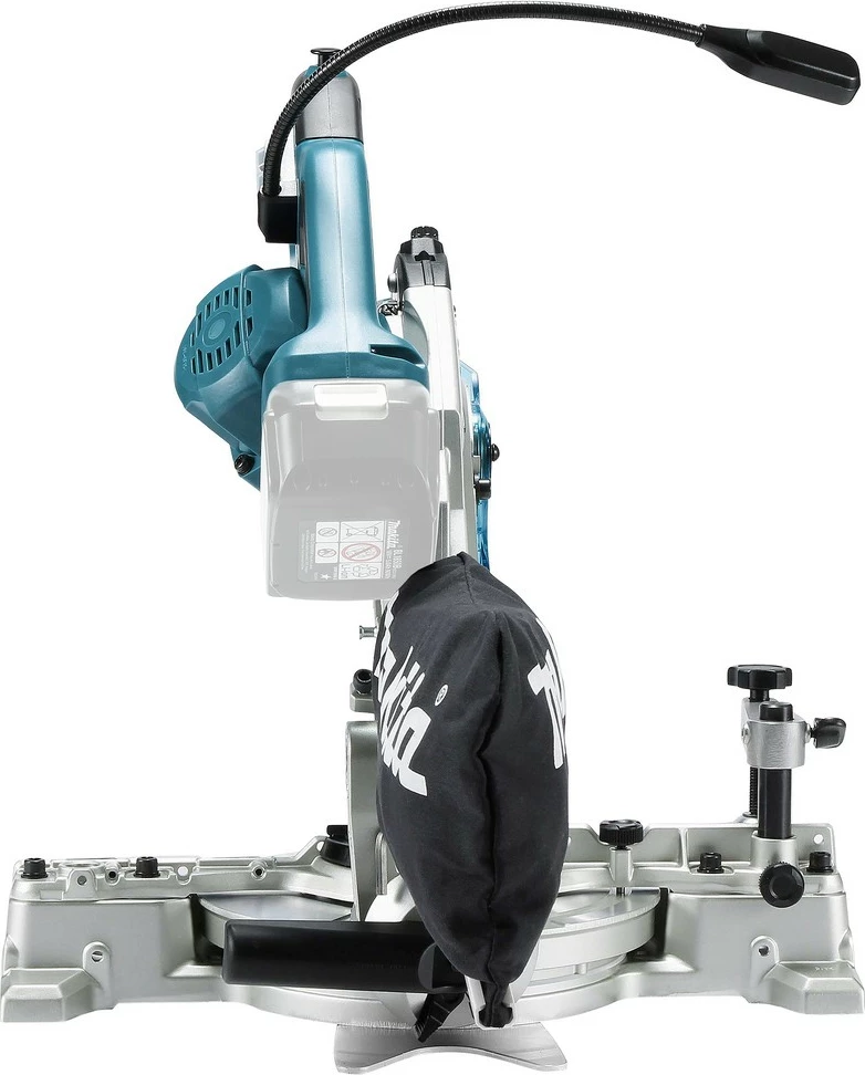 Brezžična kotna žaga Makita DLS600Z, na baterijo, modra