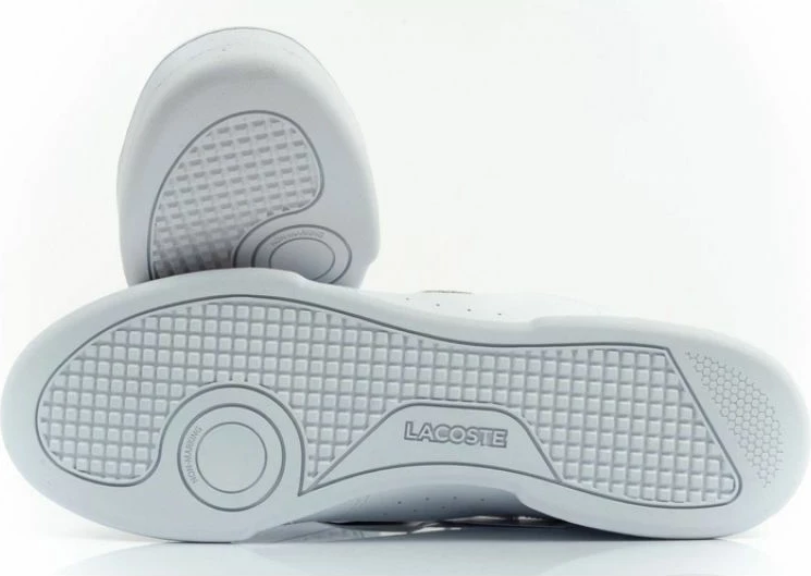 Nizki moški čevlji Lacoste, beli