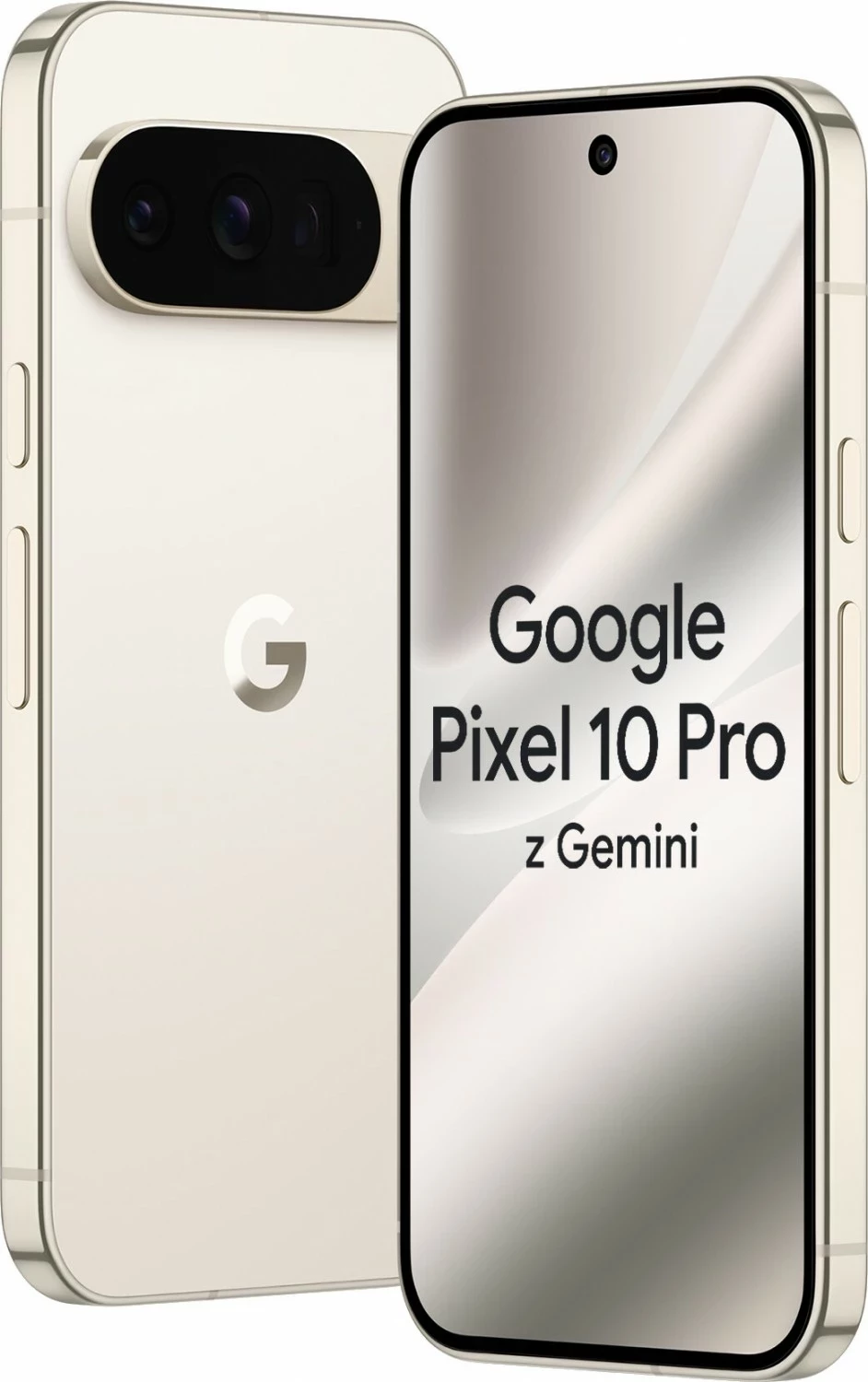 Pameten telefon Google Pixel 10 Pro 5G, 16/256GB, Dual SIM, Porcelain