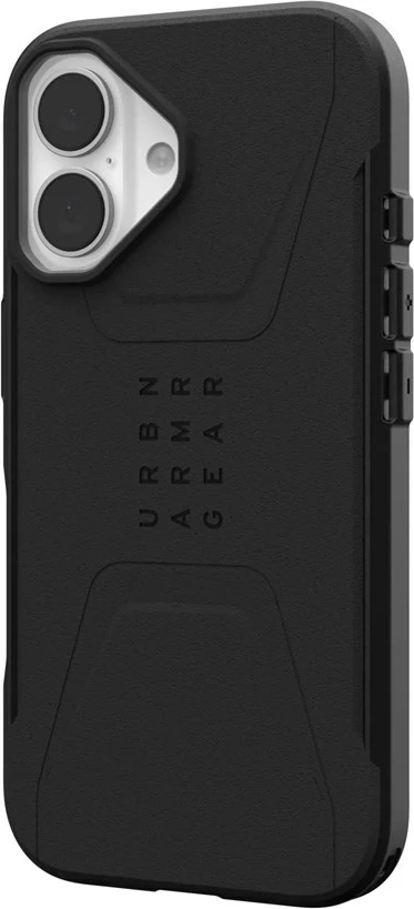 Zaščitni ovitek Urban Armor Gear Civilian za Apple, 6,1", črn