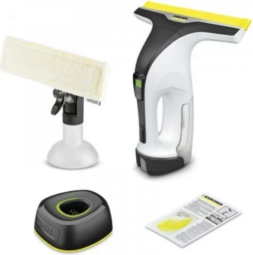 Pokrivalo za čiščenje oken Kärcher WV 4-4 PLUS, 0,15 L, črno, belo, rumeno